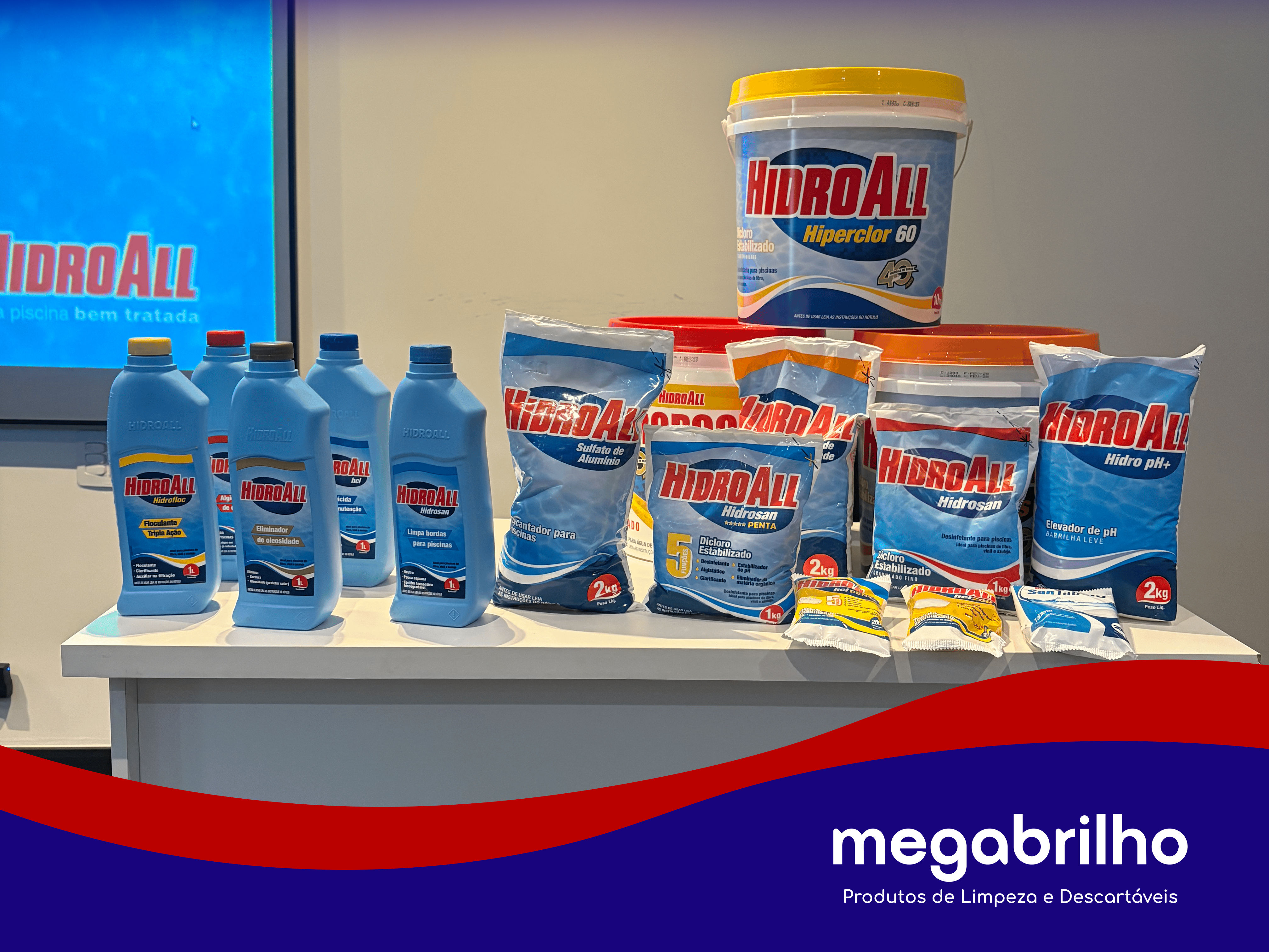 Linha Hidroall apresentada