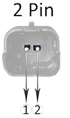 Connecteur 2 broches
