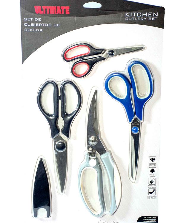 SET TIJERAS 5 PZAS