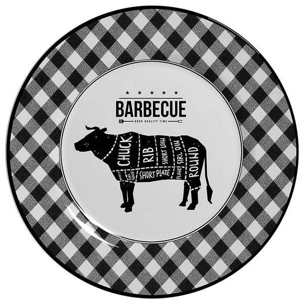 PLATO LLANO-PRINCIPAL BARBECUE