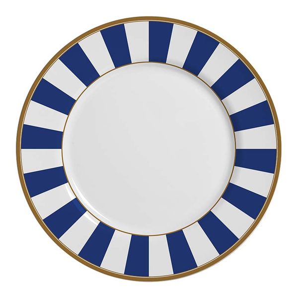 PLATO LLANO STRIPE AZUL 29 CMS