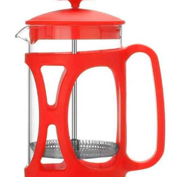 CAFETERA FRENCH PRESS 0.8 LTS ROJA
