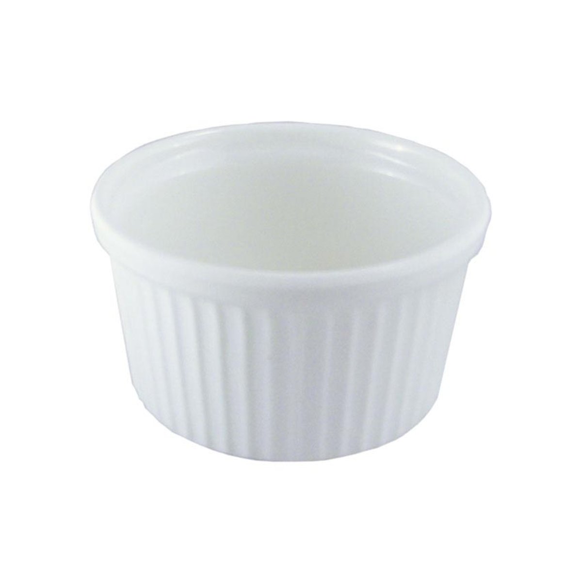 RAMEQUIN MELAMINE BLANCO 4 ONZ
