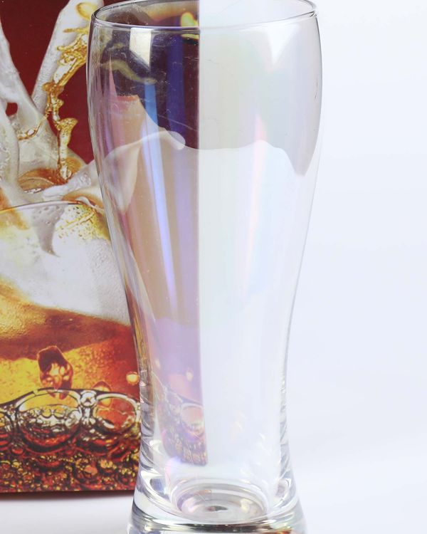 SET 6 VASOS VIDRIO 12 OZ EFECTO TORNASOL