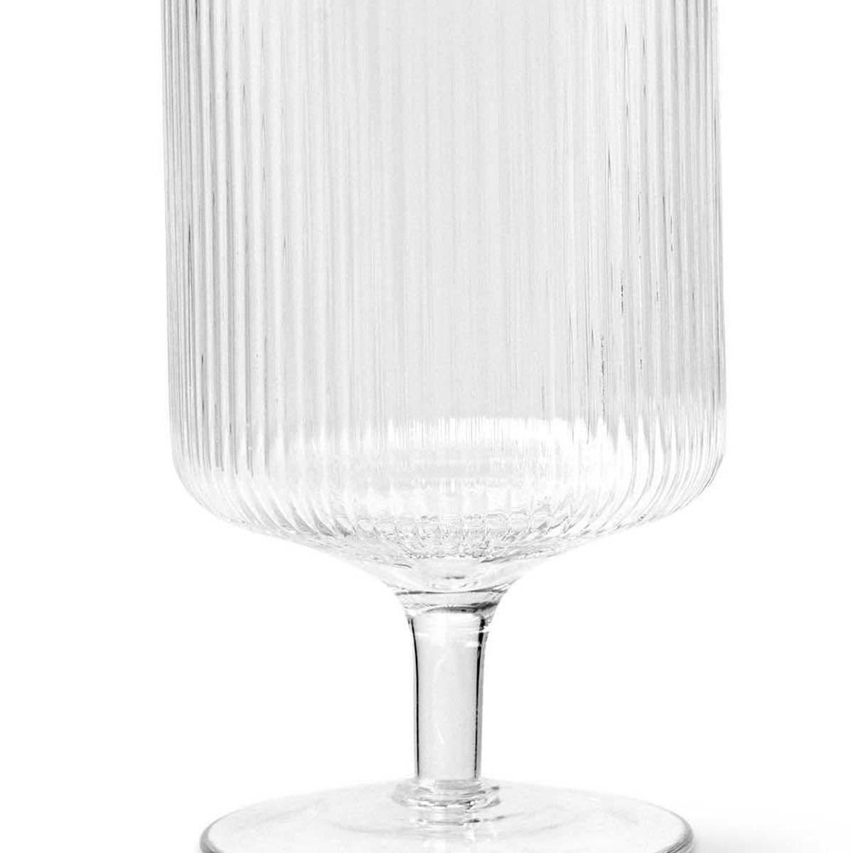 SET 6 COPAS VINO RECTA VIDRIO