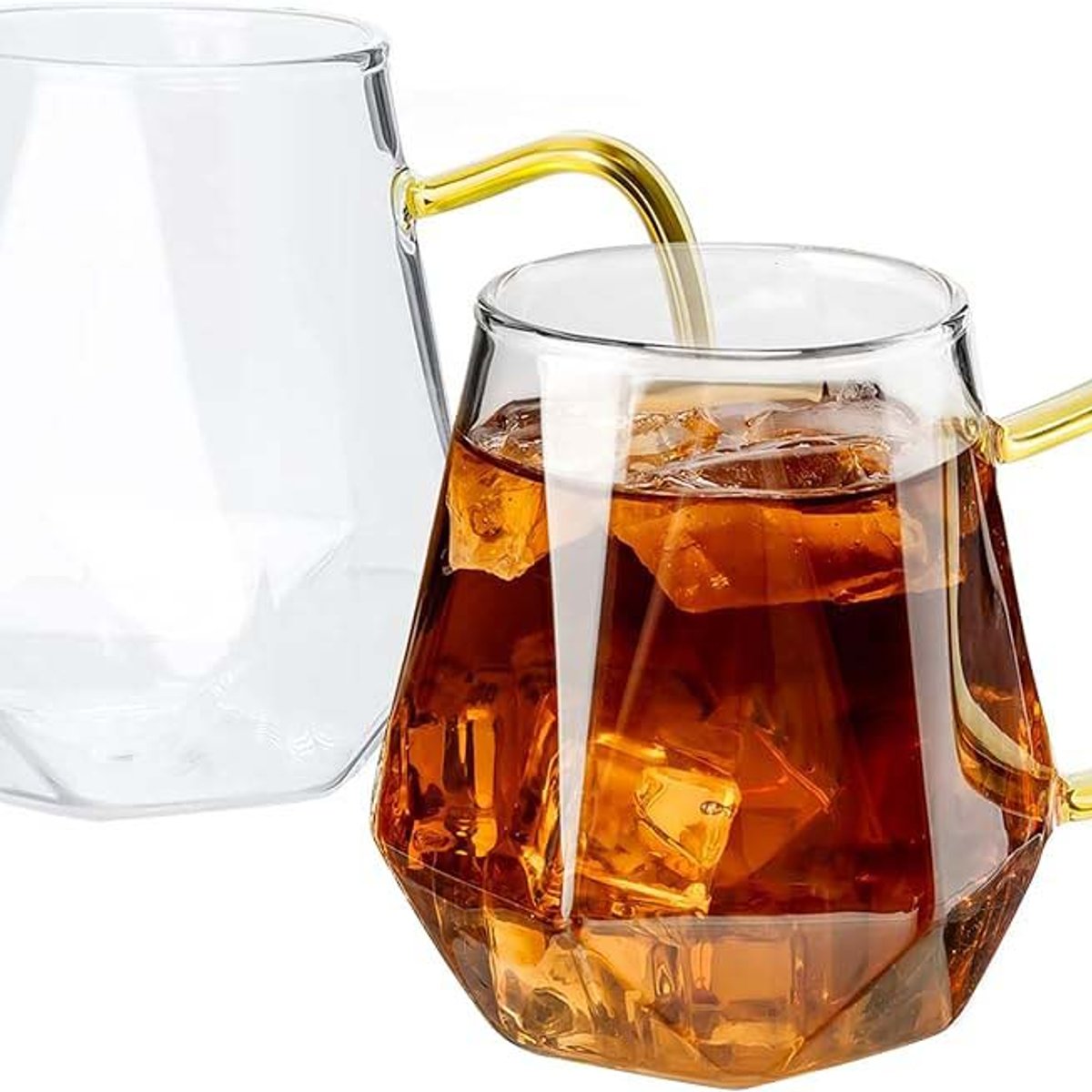 MUGG VIDRIO ANGULAR ASA COLOR - UNIDAD