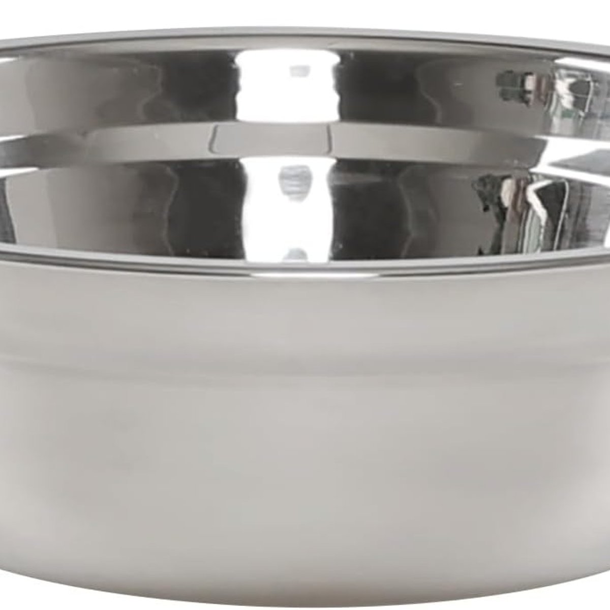 BOWL ACERO INOXIDABLE 201 BORDEADO 24 CMS