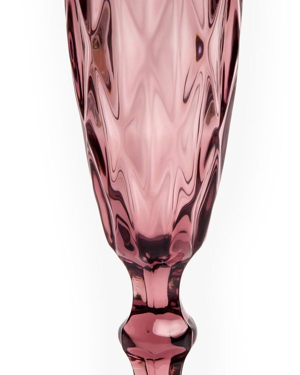 SET 6 COPAS CHAMPANA VINTAGE ROSA 5.5 ONZ