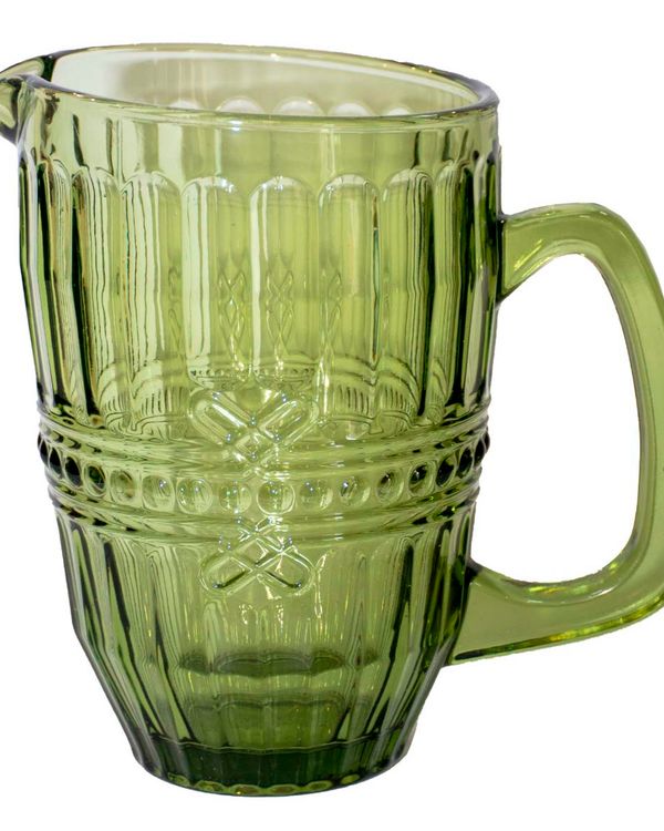 JARRA VIDRIO VINTAGE 1,6 LTS VERDE