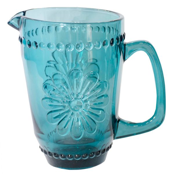 JARRA VIDRIO VINTAGE 1,6 LTS AZUL