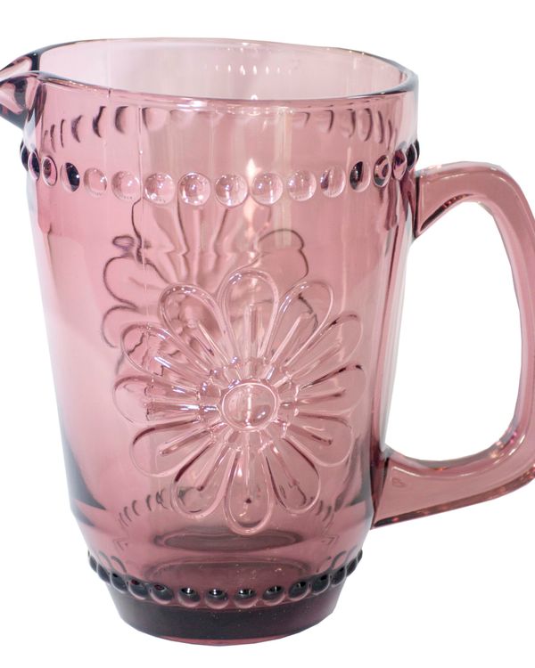 JARRA VIDRIO VINTAGE 1,6 LTS ROSE FLOR