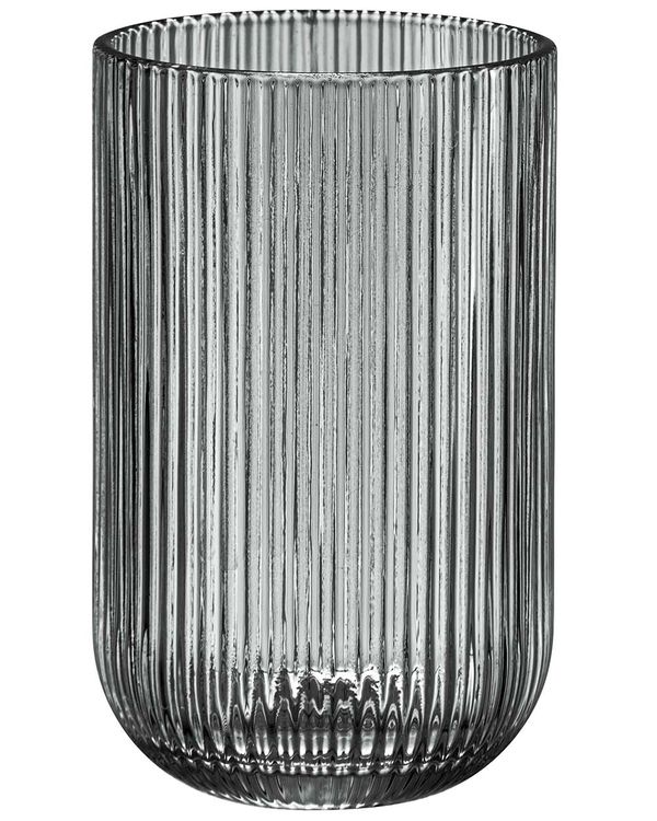 SET 4 VASOS VIDRIO NEGRO 14.5 ONZAS-14912