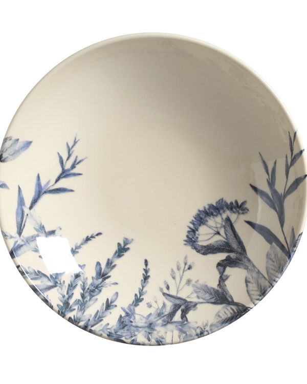 PLATO HONDO BLUE GARDEN