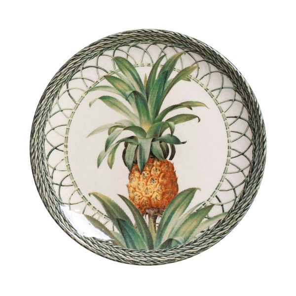PLATO POSTRE/ENTRADA PINEAPPLE GREEN