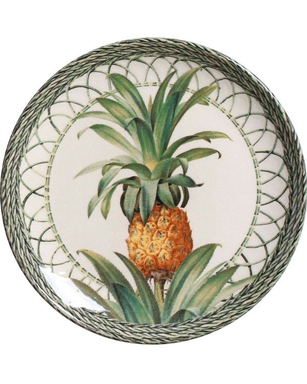 PLATO POSTRE/ENTRADA PINEAPPLE GREEN