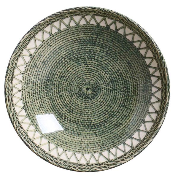 PLATO HONDO PINEAPPLE GREEN