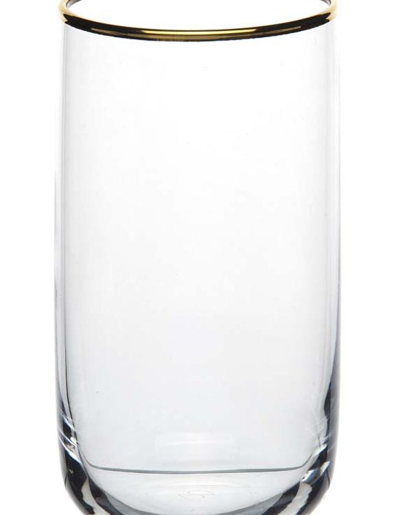 SET 6 VASOS LARGO GOLDEN TOUCH 420805