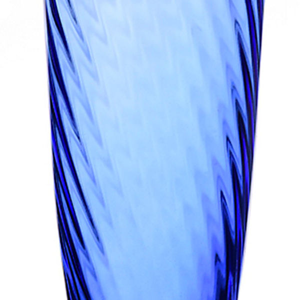 VASO CONICO AZUL COBALTO 9.5 ONZAS