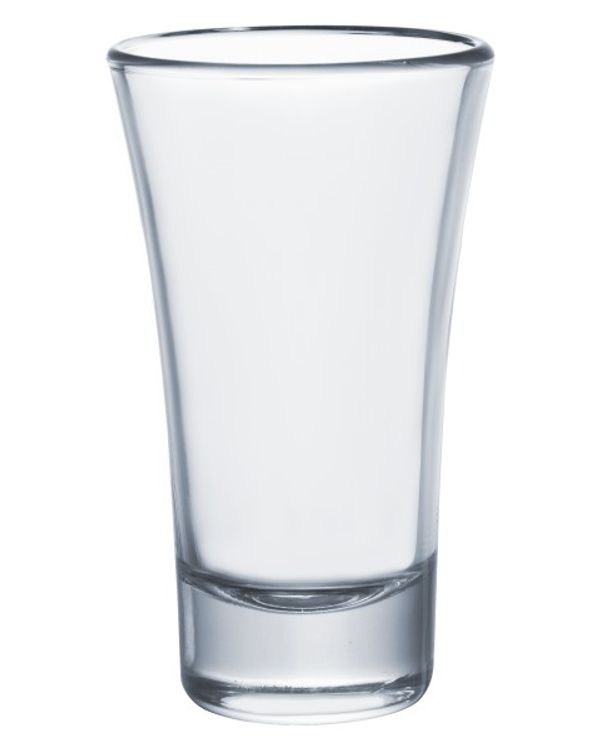 VASO SHOT TROMPETA AGUARDIENTE/TEQUILA LISO 2 ONZ