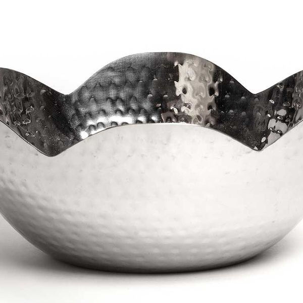 BOWL - FRUTERO ACERO INOXIDABLE 18.5 CMS MARTILLADO