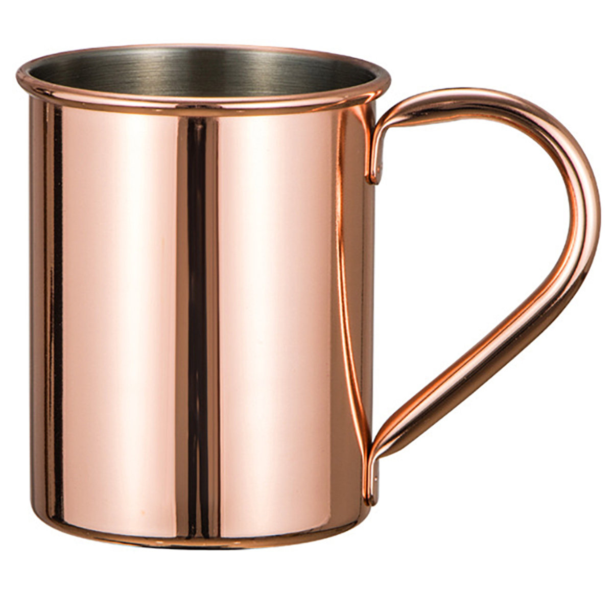 SET 2 MUGGS ACERO INOXIDABLE MOSCOW ROSA