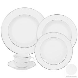VAJILLA PORCELANA 30 PZAS 6 PTOS FLAMINGO DIAMOND -100567