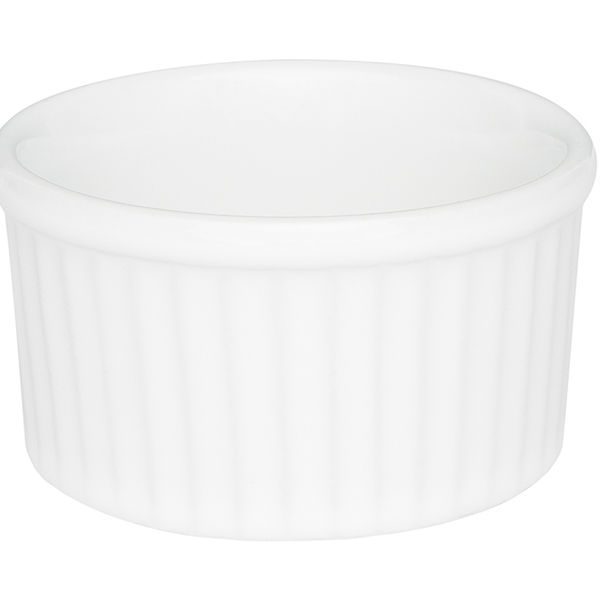 RAMEQUIN PORCELANA 3.3 OZ BLANCO -CB34-9001