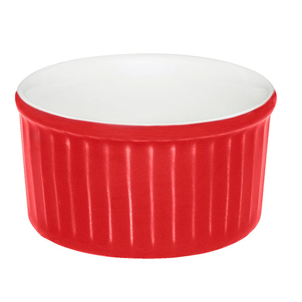 RAMEQUIN PORCELANA 3,3 OZ ROJO -CB34-0207