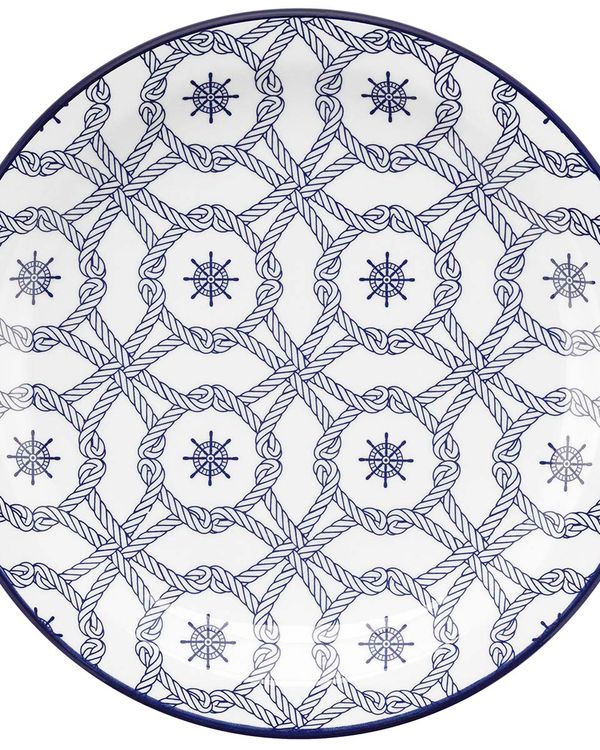 PLATO LLANO CERAMICA 26 CMTS NAUTICO