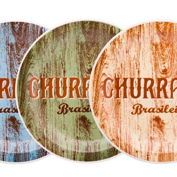 SET 3 PLATOS CHURRASCO 26 CMS -JM02-0001