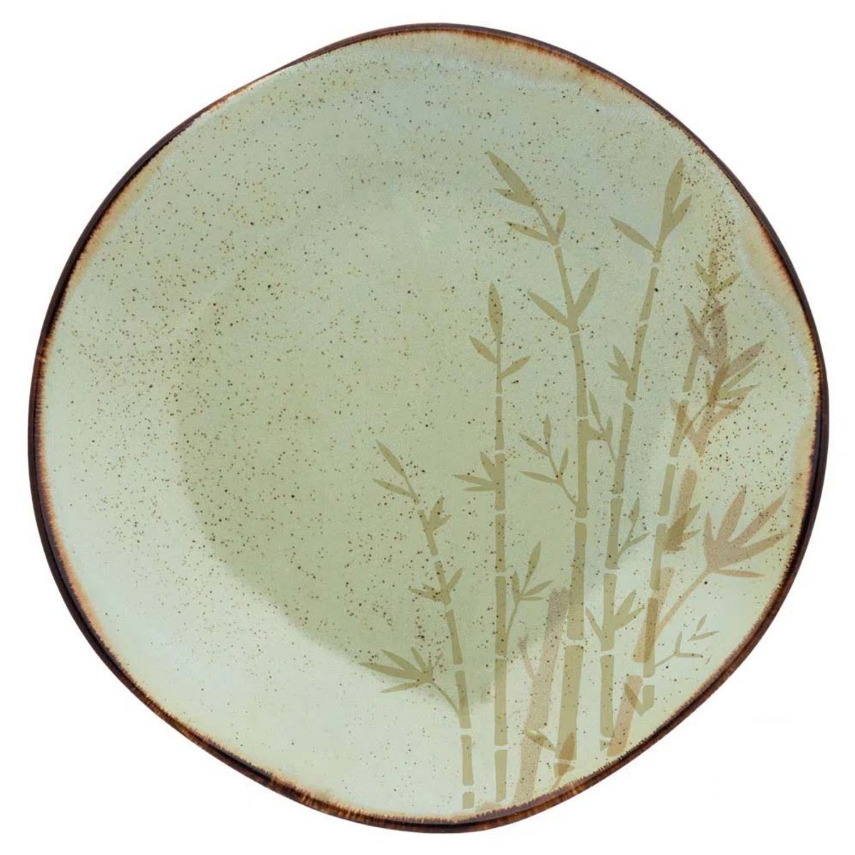 PLATO LLANO PORCELANA 27,5 CMS RYO BAMBU -RB02-9604