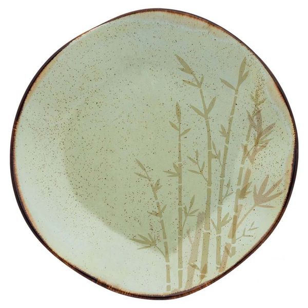 PLATO LLANO PORCELANA 27,5 CMS RYO BAMBU -RB02-9604