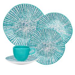 VAJILLA PORCELANA 20 PZAS 4 PTOS RYO TYME(RA20-9606)