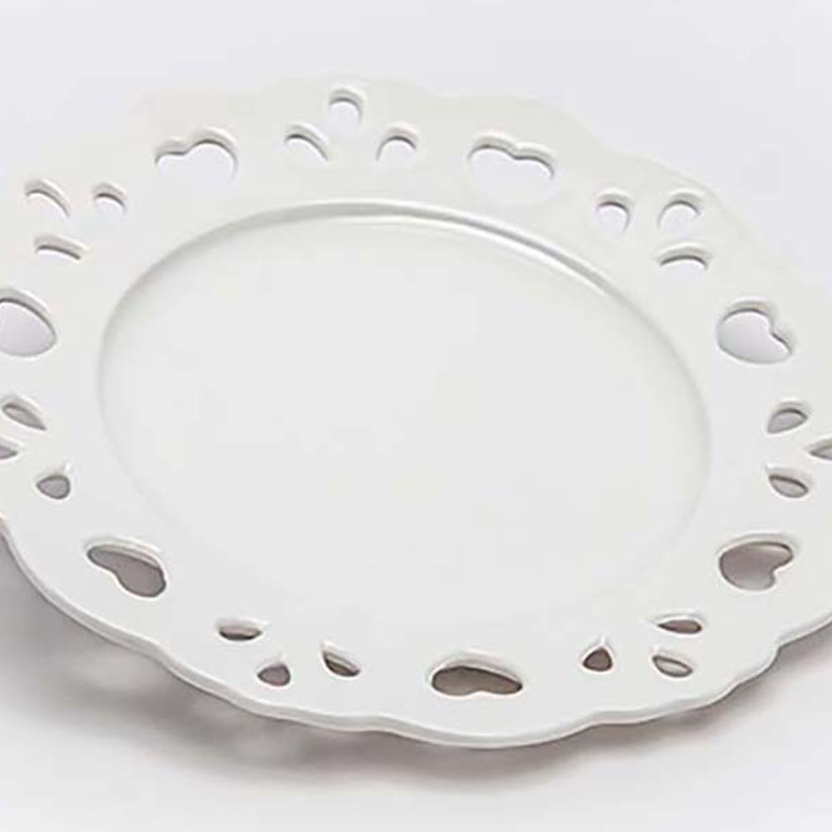 PLATO LLANO CERAMICA LOVE