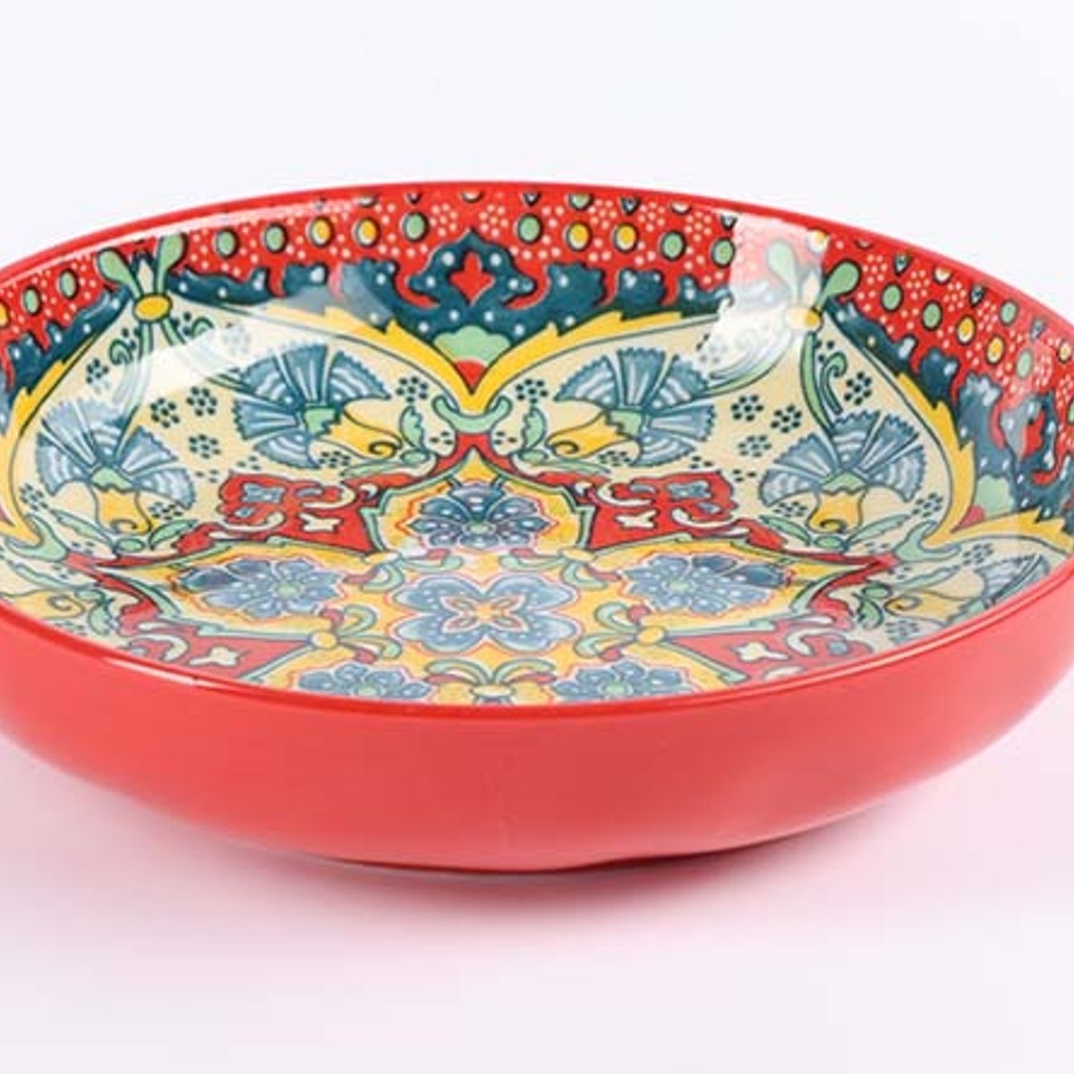 BOWL POSTRE/ENTRADA CERAMICA MULTICOLOR