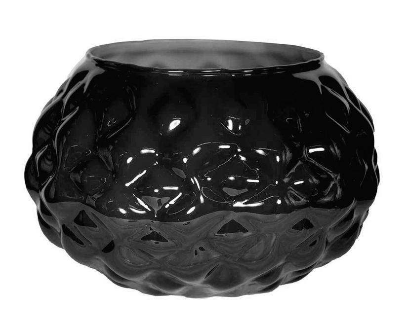 Acuario-florero Bomba B25 Rombos Decoracion Negro