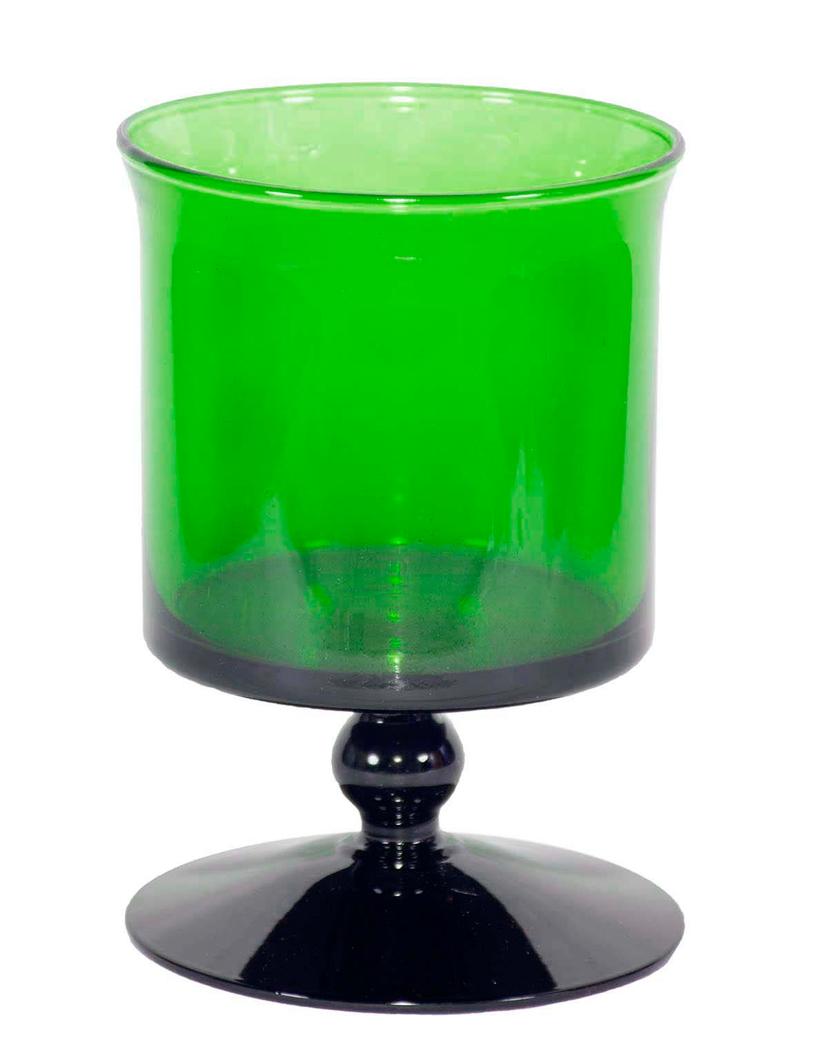 Candelabro Especial Bicolor 10x10 Verde Oscuro
