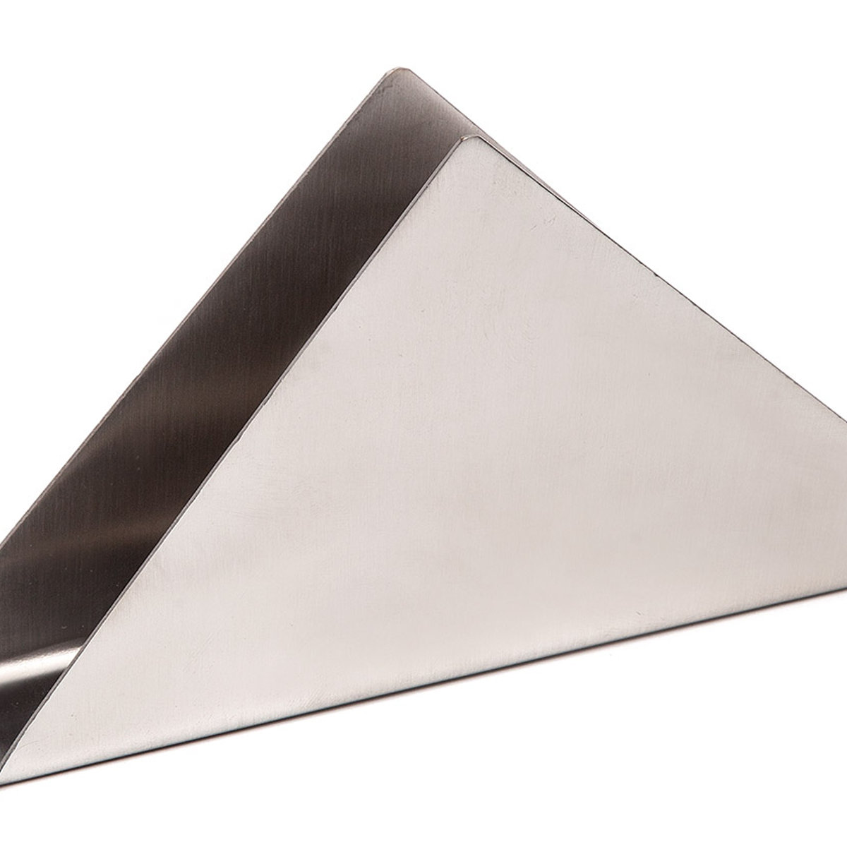 Servilletero Triangular Acero Inoxidable
