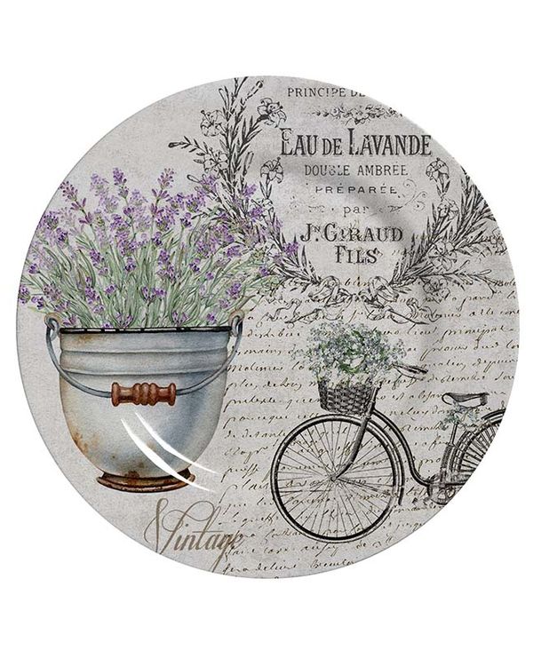 Plato Postre/entrada Lavanda