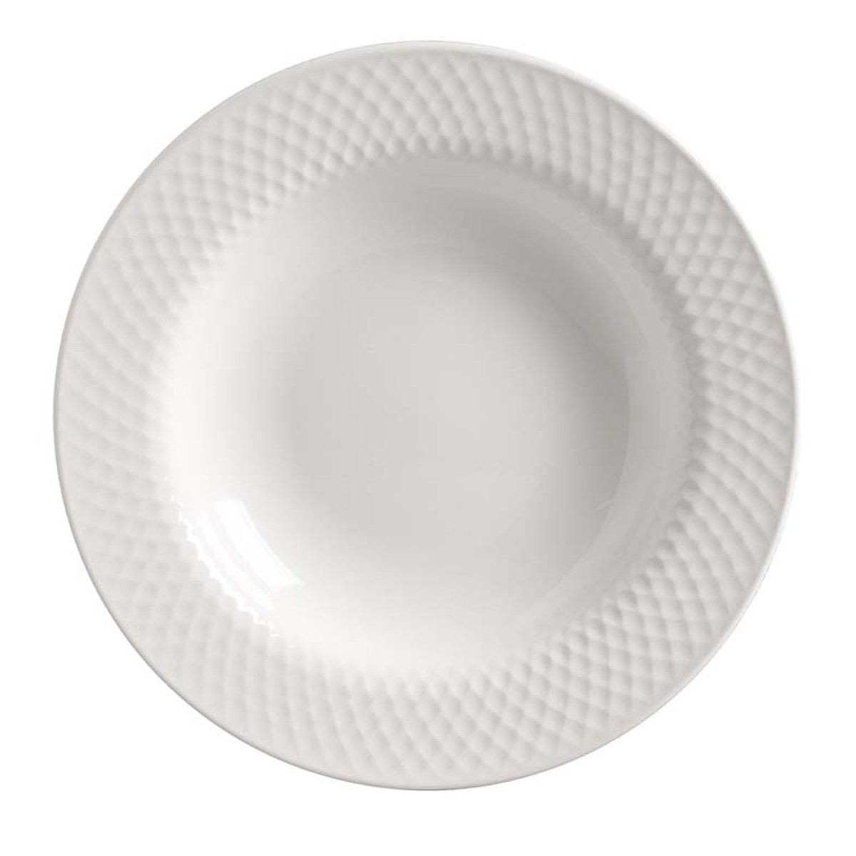 PLATO HONDO SPLIT WHITE