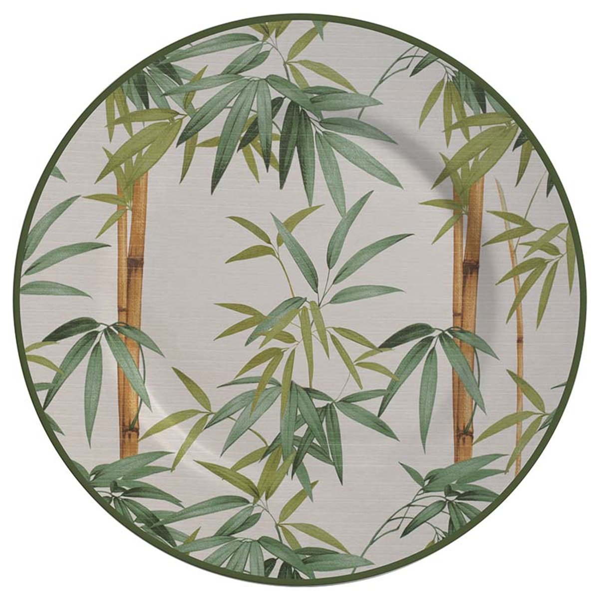 PLATO LLANO BAMBU 29 CMS