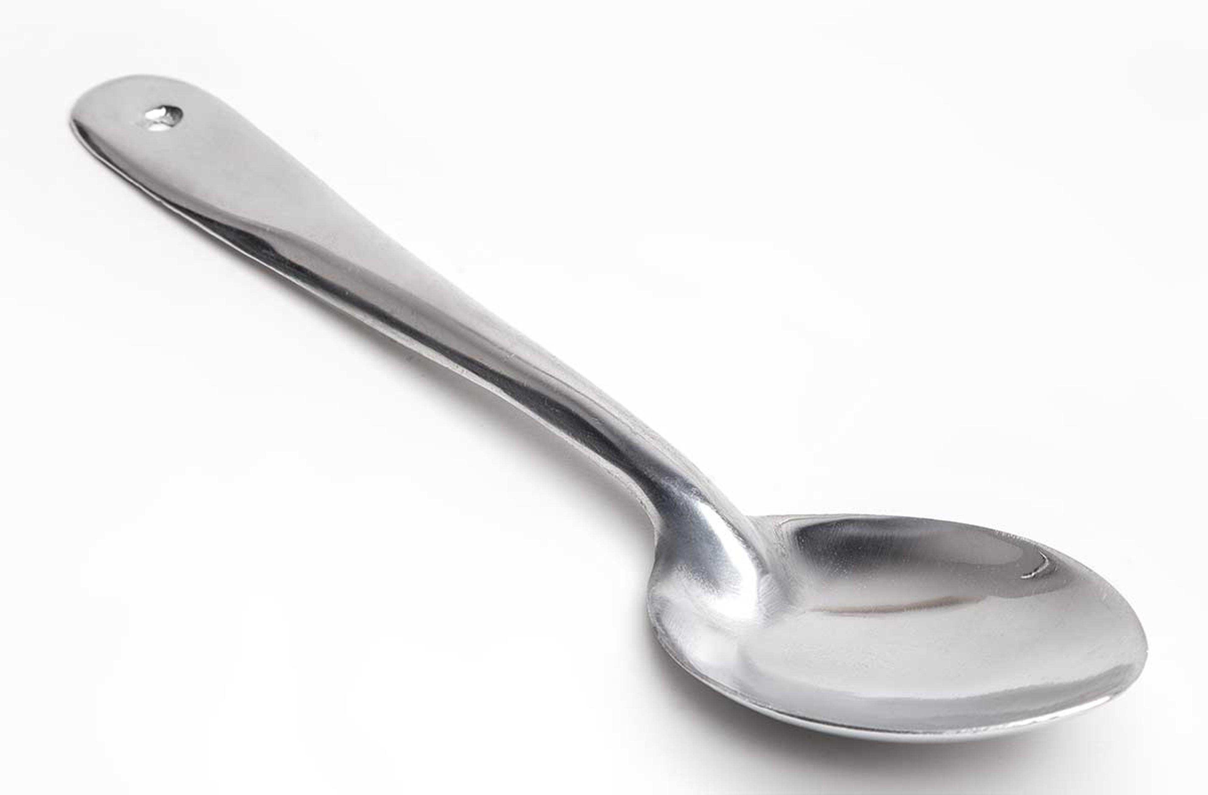 Cuchara Domestica N7 Brillada Aluminio Fundido