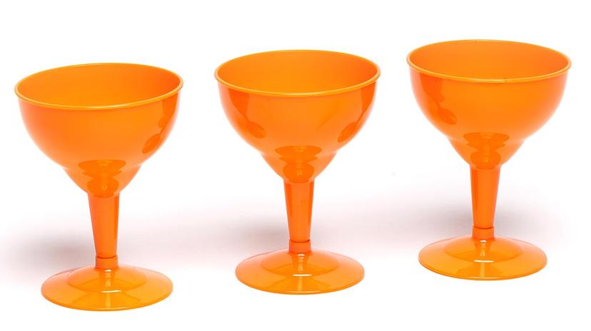 Set 6 Copas Plasticas Margarita