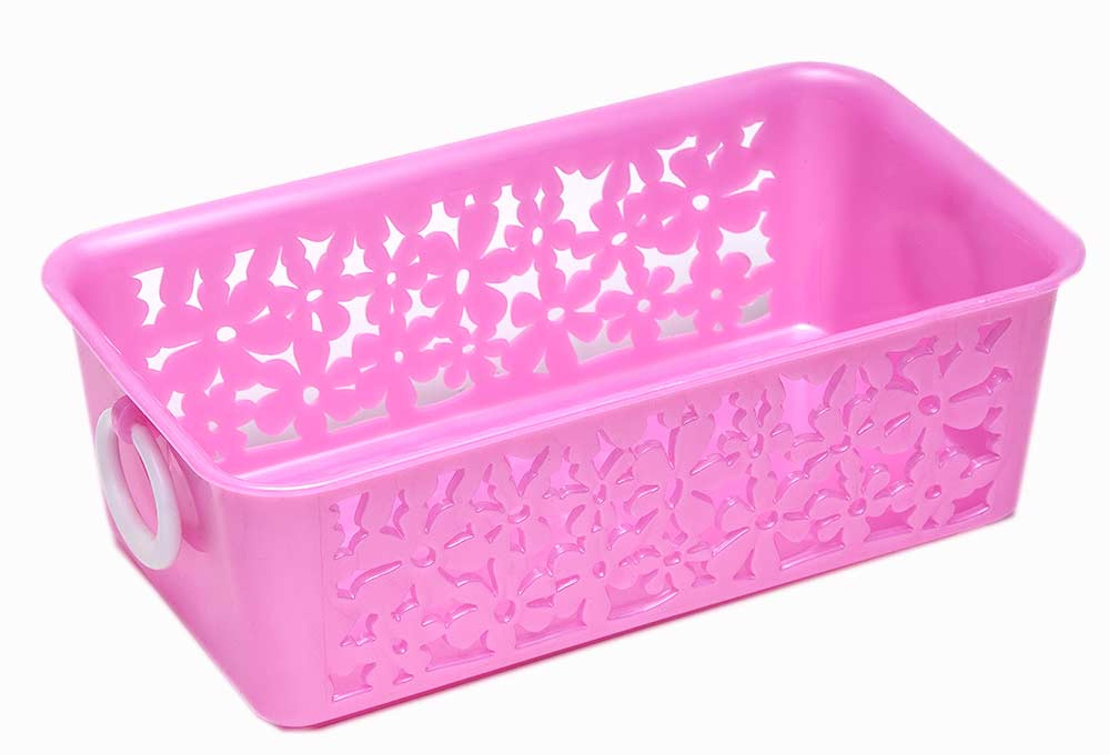 Cesta Rectangular Con Asas