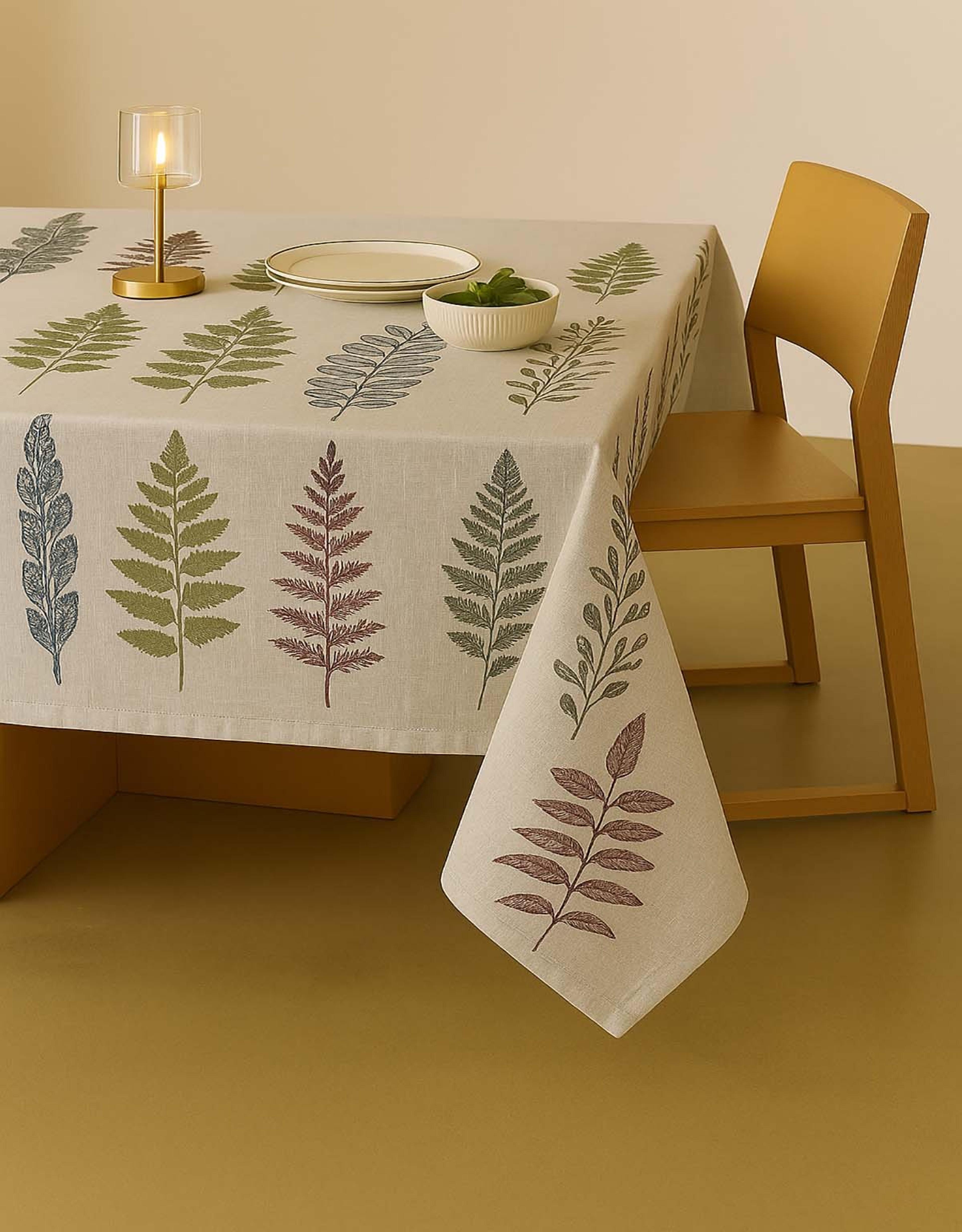 Mantel Rectangular 6-8 Puestos Espiga