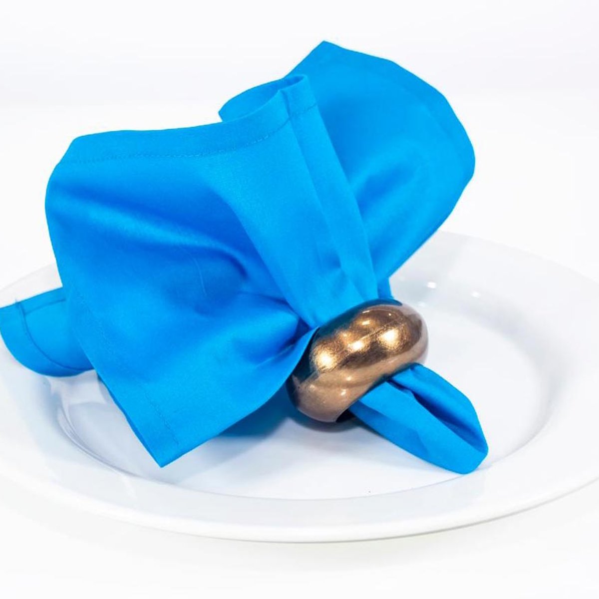 Set 4 Servilletas Azul Frances
