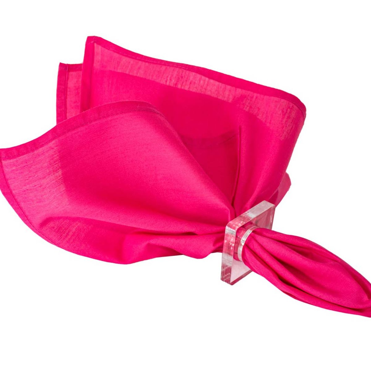 Set 4 Servilletas Fucsia Grande