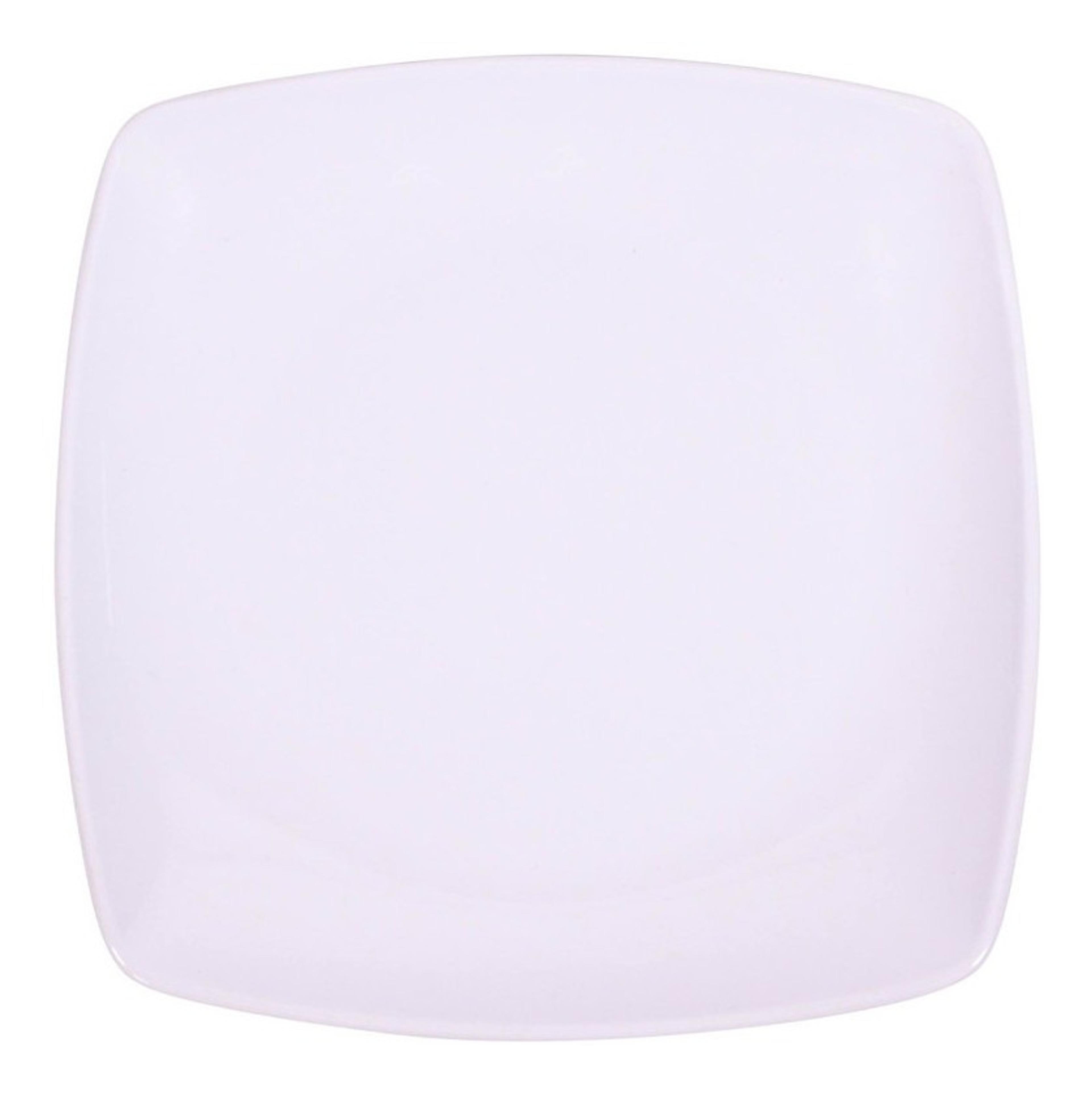 Plato Llano Cuadrado Melamine Grande