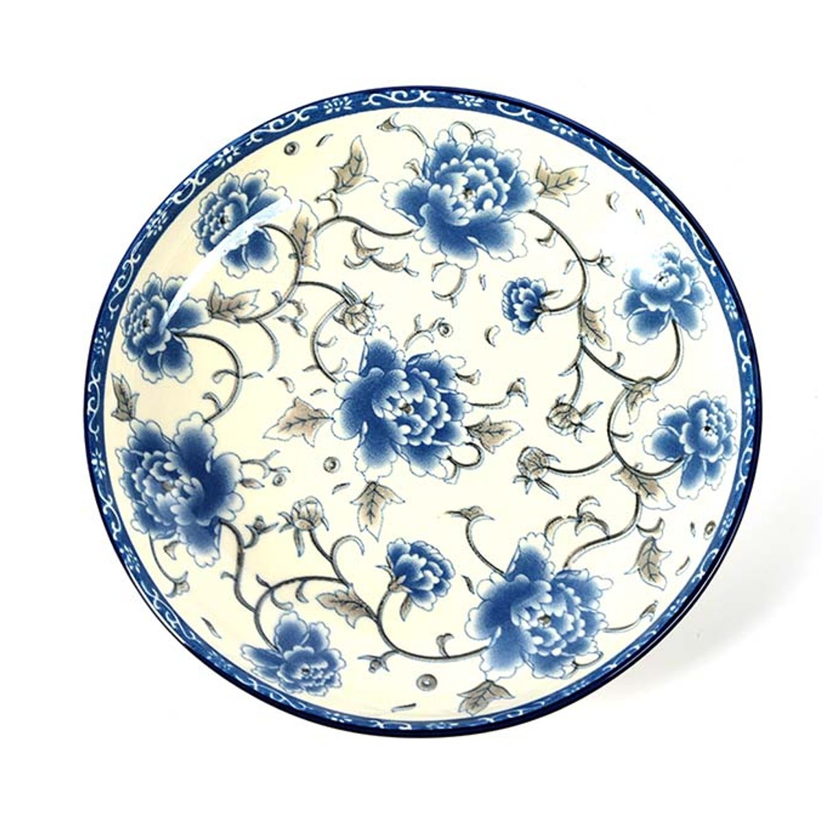 PLATO POSTRE/ENTRADA CERAMICA AZUL