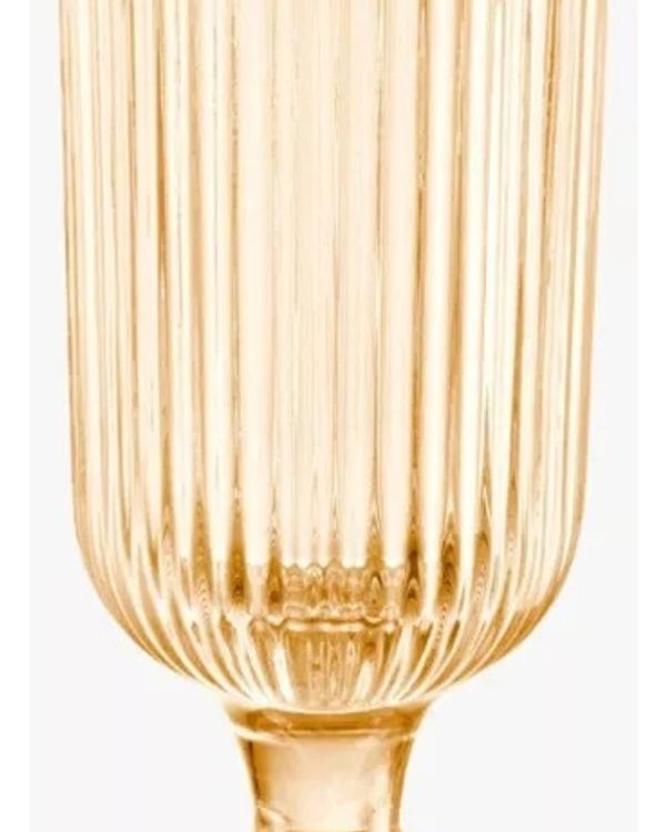 SET 4 COPAS VIDRIO ORO CHAMPAÑA 5.4 ONZAS-14920